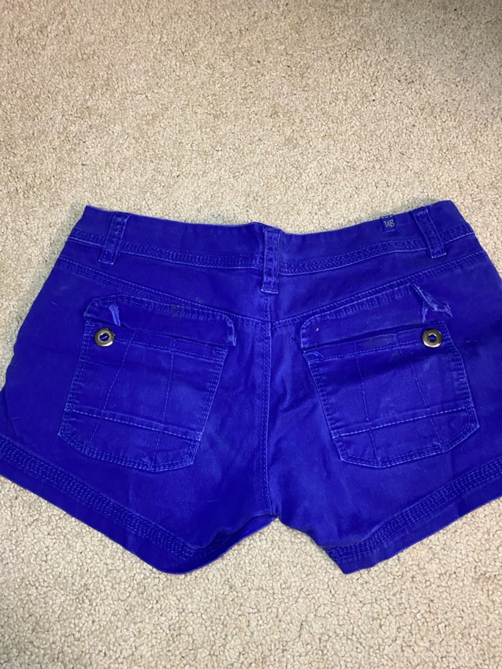 UNIONBAY Bright Royal Blue Women's Jean Shorts - Picture 4 of 4